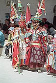 Ladakh - Cham masks dances at Phyang monastery 